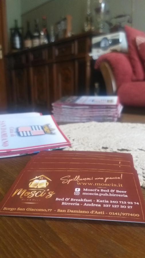 Mosci'S Bed & Beer Bed & Breakfast San Damiano d'Asti ภายนอก รูปภาพ